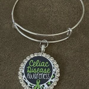 Celiac awareness bracelet